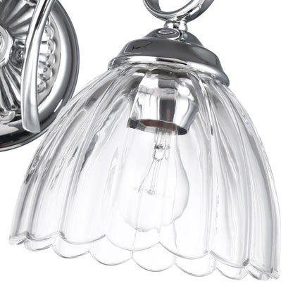 Golden Lighting Audra 2-light Vanity in Chrome - - Golden Lighting