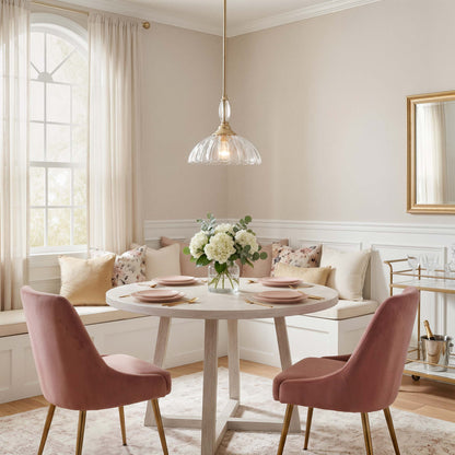 Golden Lighting Audra 1-light Pendant in Brushed Champagne Brass - - Golden Lighting