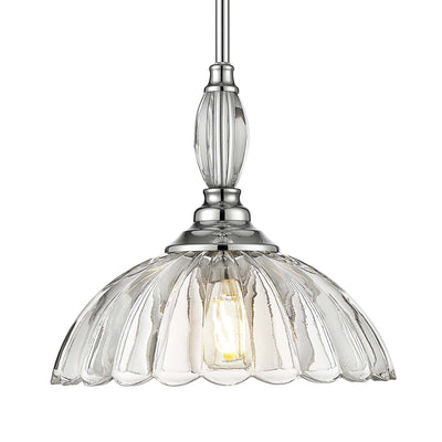 Golden Lighting Audra 1-light Pendant in Chrome - - Golden Lighting