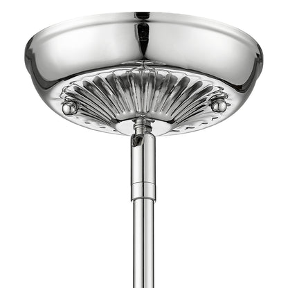 Golden Lighting Audra 1-light Pendant in Chrome - - Golden Lighting