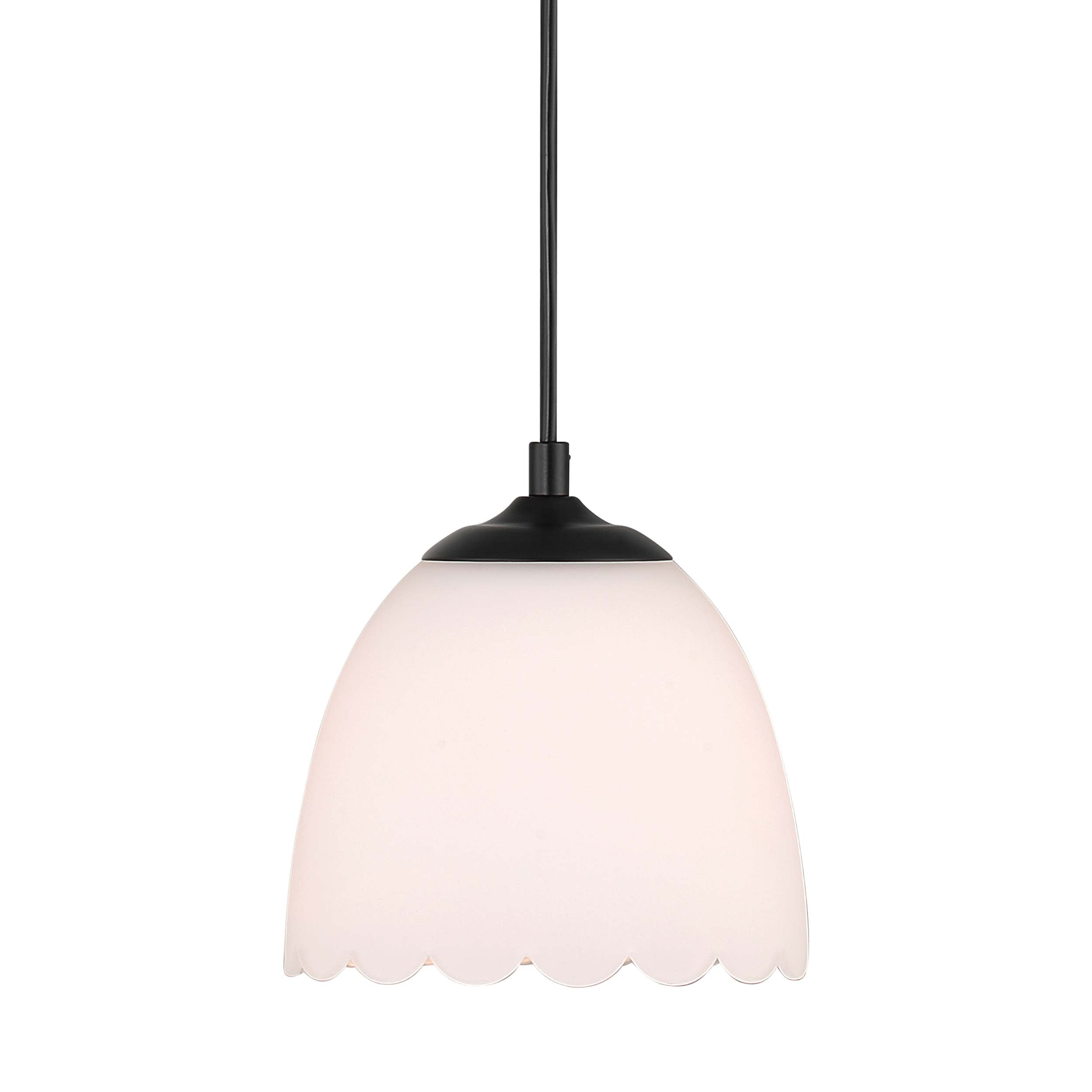 Golden Lighting Dorinda 1-light Pendant in Matte Black - - Golden Lighting