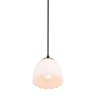 Golden Lighting Dorinda 1-light Pendant in Matte Black - - Golden Lighting
