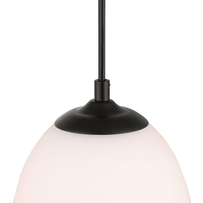 Golden Lighting Dorinda 1-light Pendant in Matte Black - - Golden Lighting