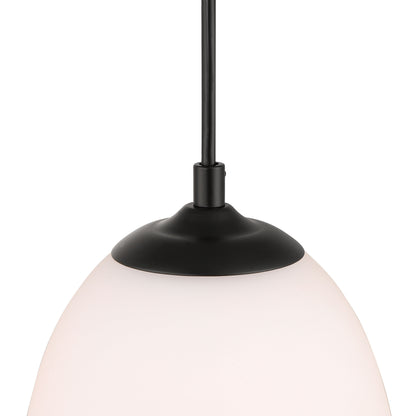 Golden Lighting Dorinda 1-light Pendant in Matte Black - - Golden Lighting