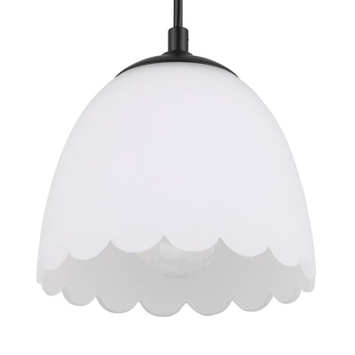 Golden Lighting Dorinda 1-light Pendant in Matte Black - - Golden Lighting