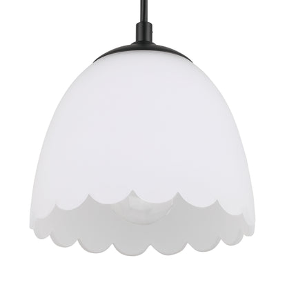 Golden Lighting Dorinda 1-light Pendant in Matte Black - - Golden Lighting
