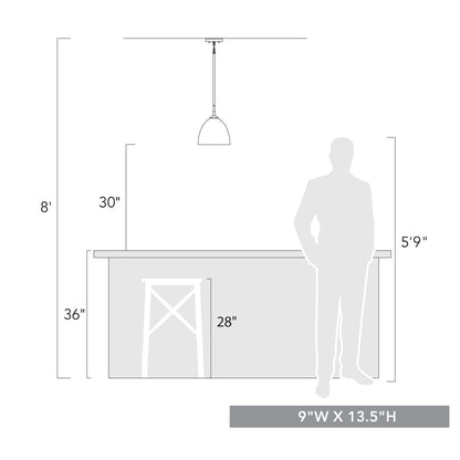 Zoey 1-light 9in Pendant in Olympic Gold and Matte Black Shade - - Golden Lighting