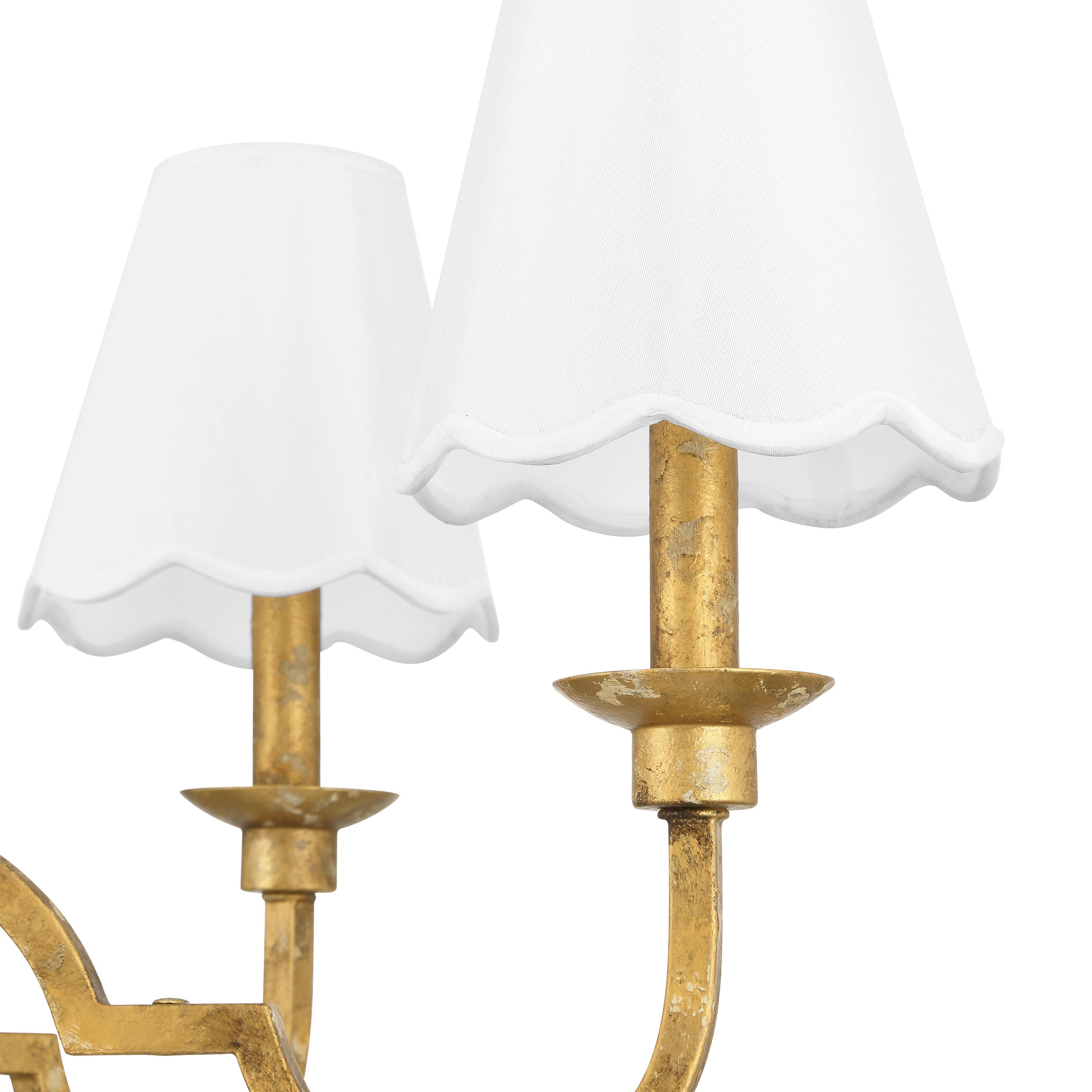 Golden Lighting Cheshire 6-light Chandelier in Vintage Gold - - Golden Lighting