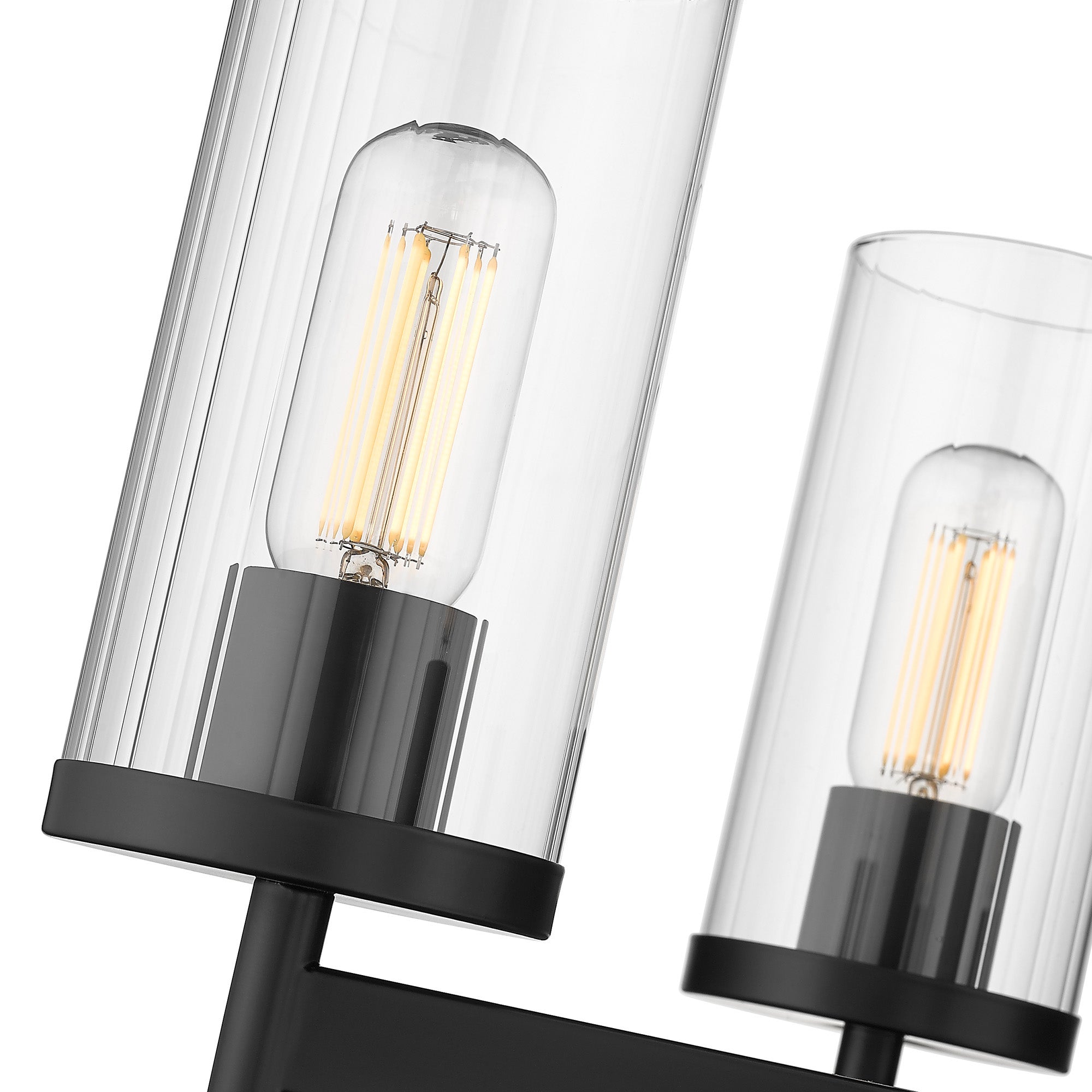 Golden Lighting Winslett 3-light Chandelier in Matte Black - - Golden Lighting