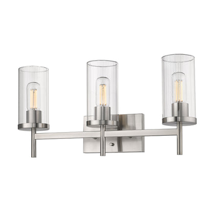Golden Lighting Winslett 3-light Vanity in Pewter - - Golden Lighting