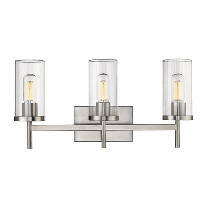 Golden Lighting Winslett 3-light Vanity in Pewter - - Golden Lighting