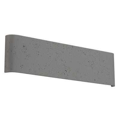 Golden Lighting Stela Integrated LED 24in Outdoor Wall in Gray Travertine - - Golden Lighting