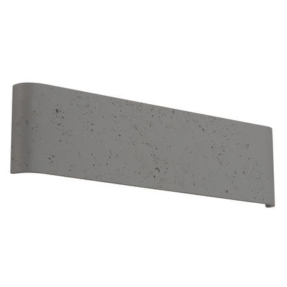 Golden Lighting Stela Integrated LED 24in Outdoor Wall in Gray Travertine - - Golden Lighting