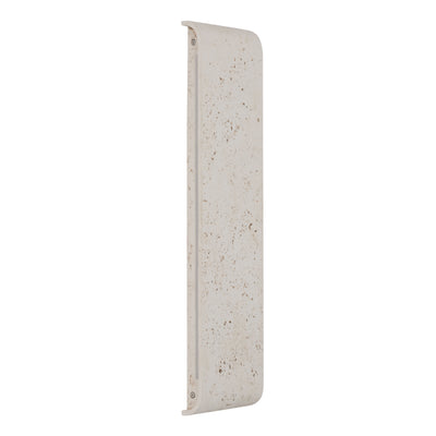 Golden Lighting Stela Integrated LED 24in Outdoor Wall in White Travertine - - Golden Lighting
