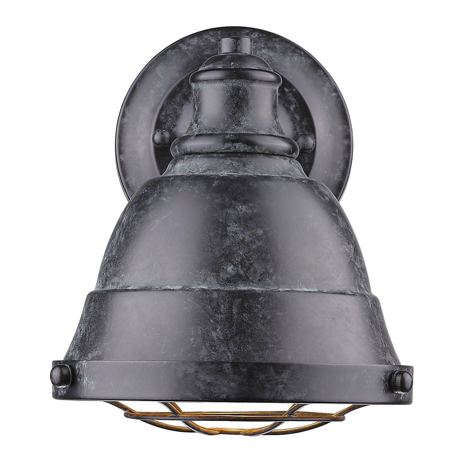 Golden Lighting Bartlett 1-light Vanity in Black Patina - - Golden Lighting