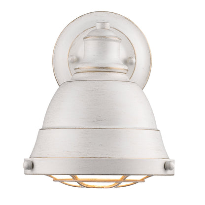 Golden Lighting Bartlett 1-light Vanity in French White - - Golden Lighting