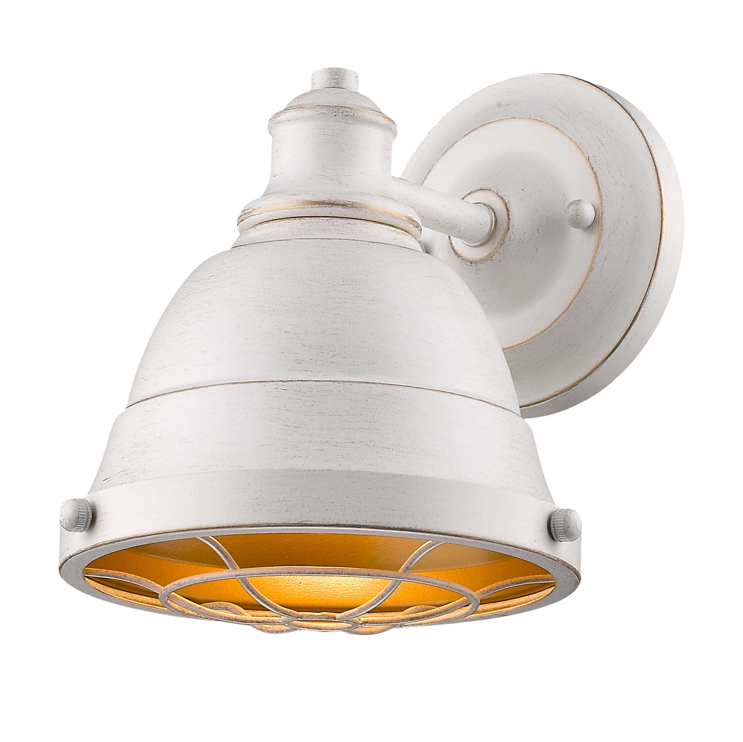 Golden Lighting Bartlett 1-light Vanity in French White