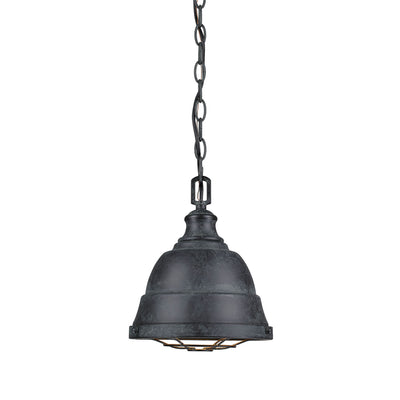 Golden Lighting Bartlett 1-light Pendant in Black Patina - - Golden Lighting