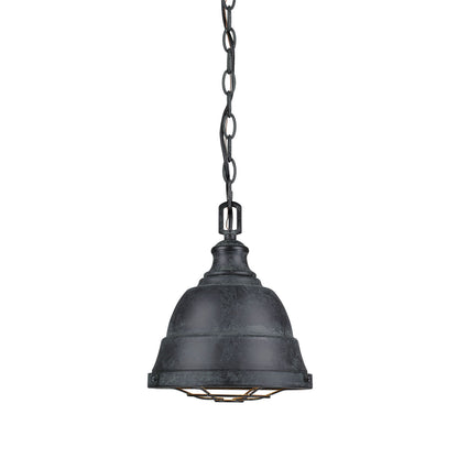Golden Lighting Bartlett 1-light Pendant in Black Patina - - Golden Lighting