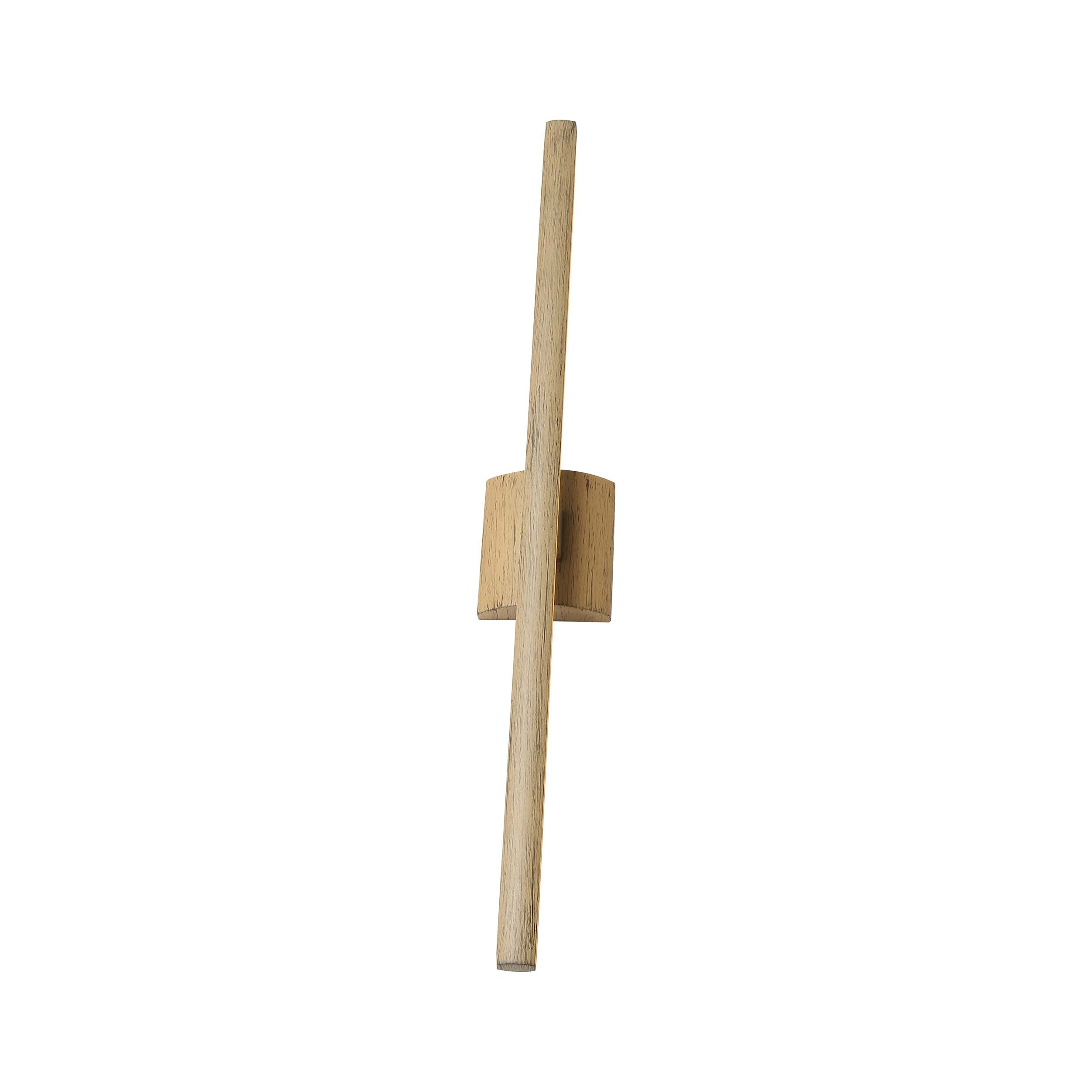 Vireo 28" Bidirectional Integrated LED Wall Light - Driftwood - - Golden Lighting