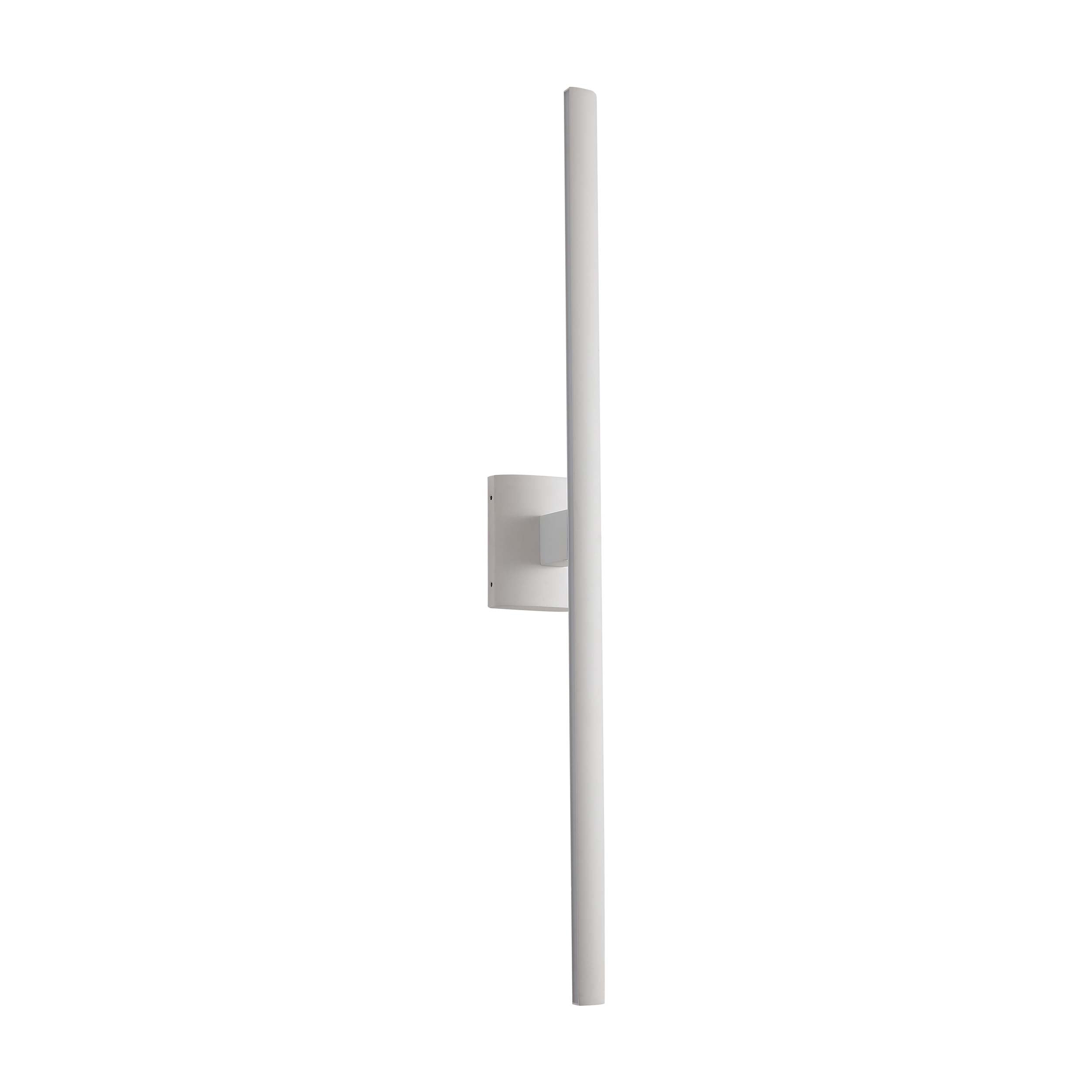 Vireo 28" Bidirectional Integrated LED Wall Light - Sand White - - Golden Lighting