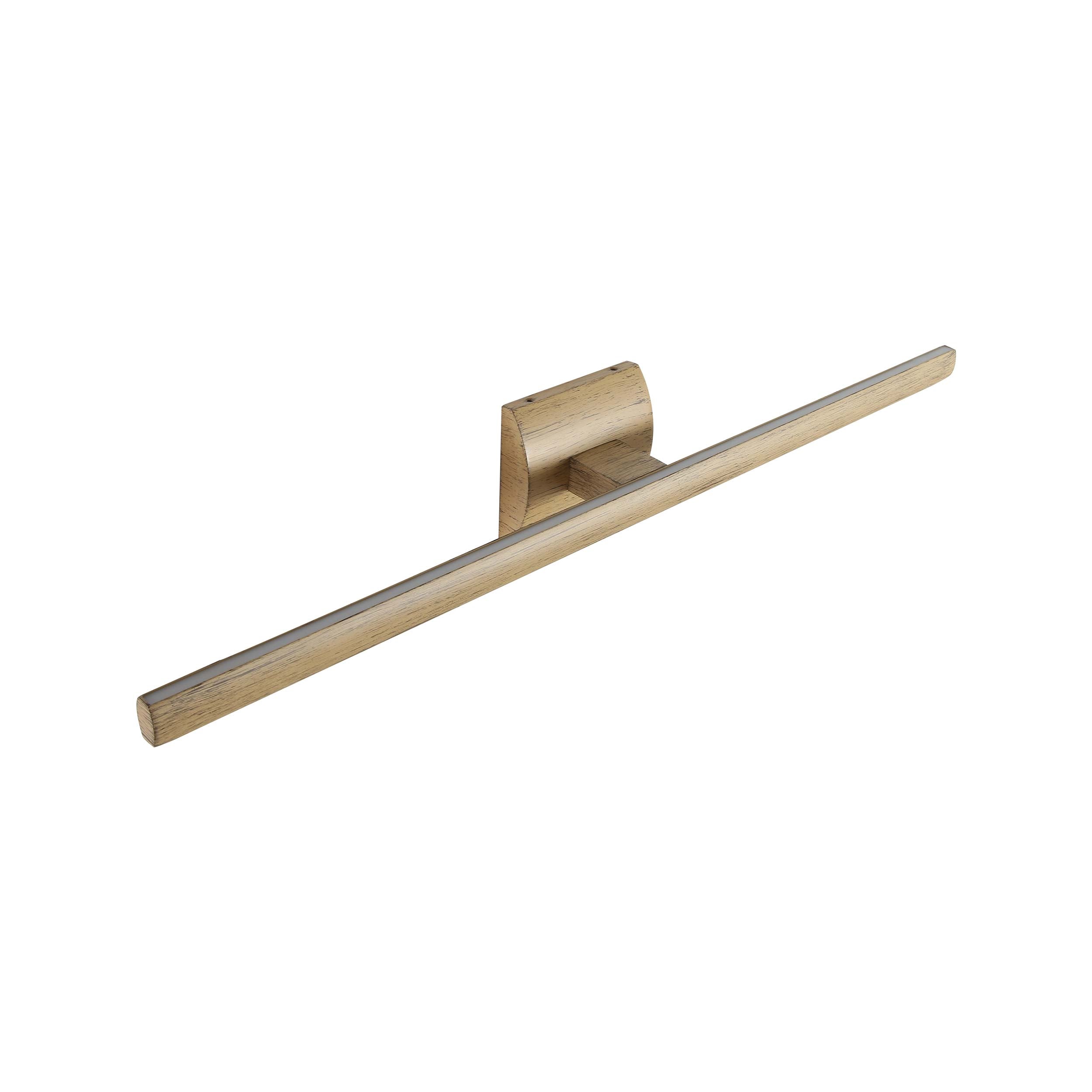 Vireo 32" Bidirectional Integrated LED Wall Light - Driftwood - - Golden Lighting