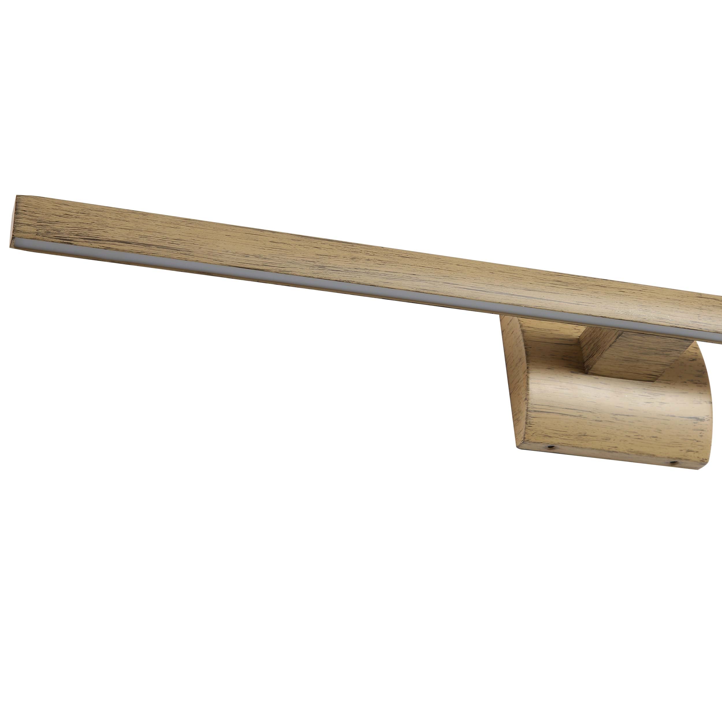 Vireo 32" Bidirectional Integrated LED Wall Light - Driftwood - - Golden Lighting