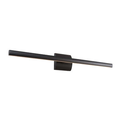 Vireo 32" Bidirectional Integrated LED Wall Light - Sand Black - - Golden Lighting
