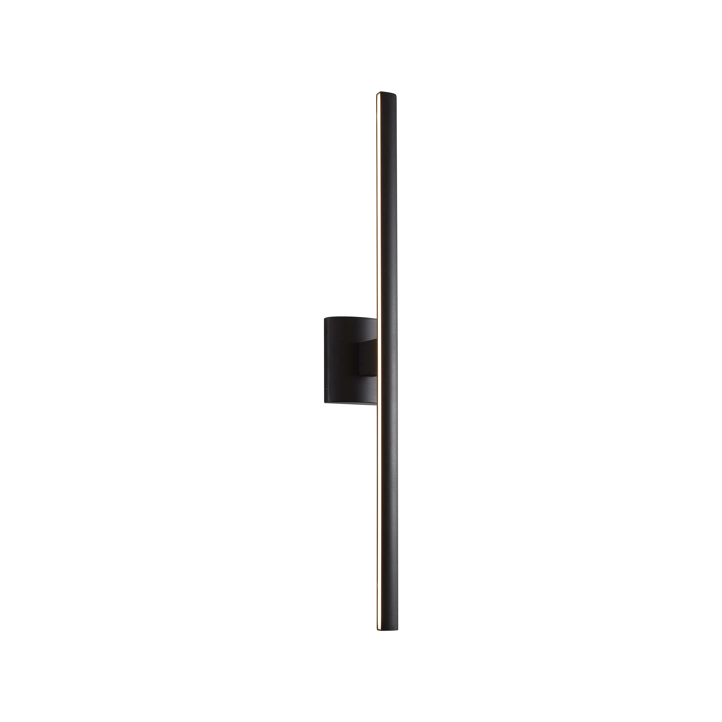 Vireo 32" Bidirectional Integrated LED Wall Light - Sand Black - - Golden Lighting
