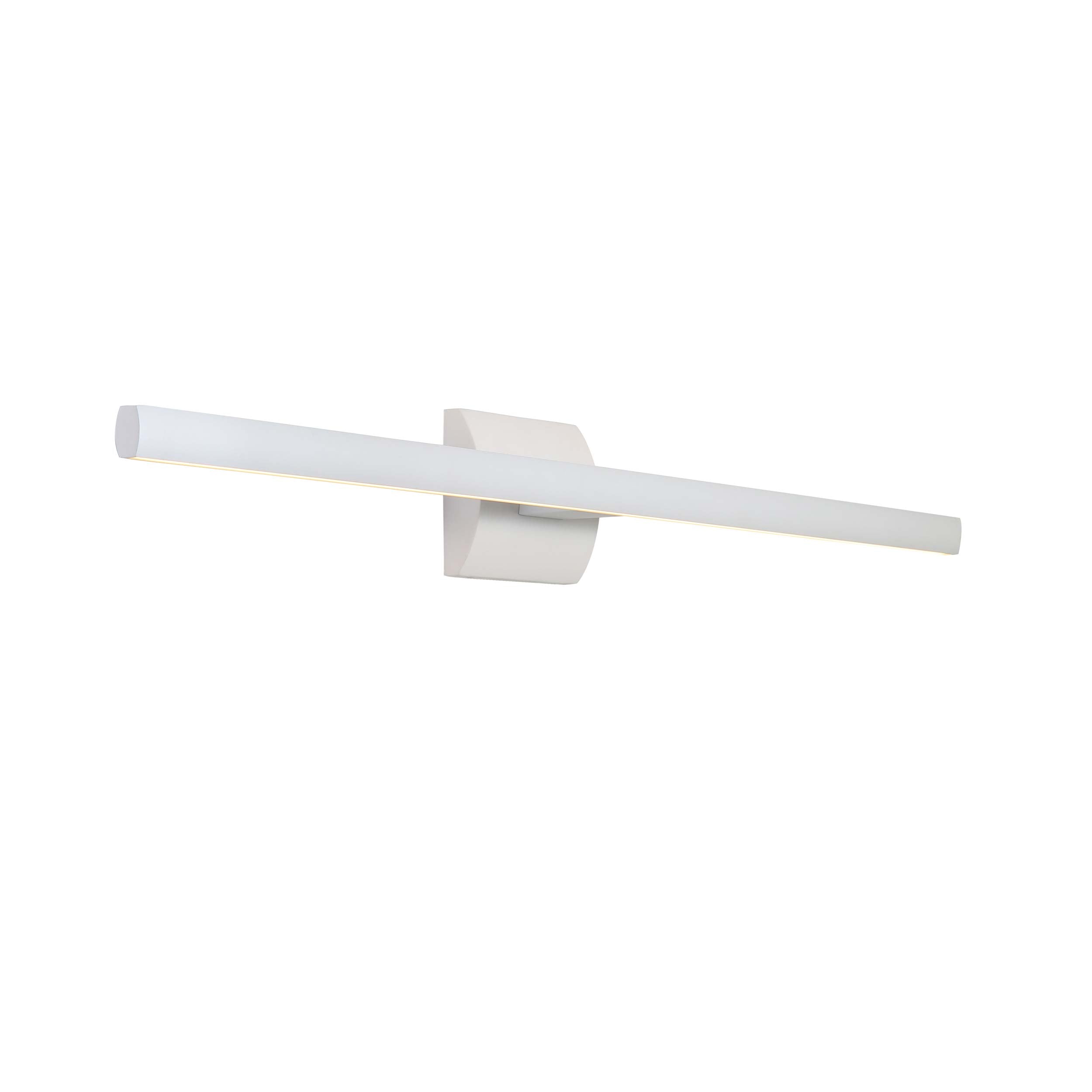 Vireo 32" Bidirectional Integrated LED Wall Light - Sand White - - Golden Lighting