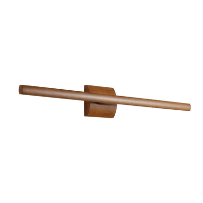 Vireo 32" Bidirectional Integrated LED Wall Light - Walnut - - Golden Lighting