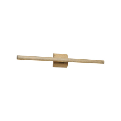 Vireo 28" LED Bath Bar in Walnut - Default Title - Golden Lighting