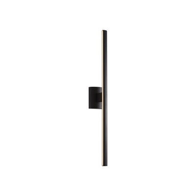 Vireo 36" Bidirectional Integrated LED Wall Light - Sand Black - - Golden Lighting