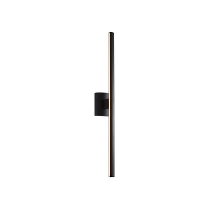 Vireo 36" Bidirectional Integrated LED Wall Light - Sand Black - - Golden Lighting