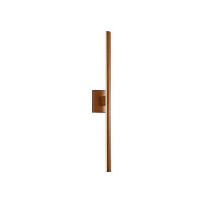Vireo 36" Bidirectional Integrated LED Wall Light - Walnut - - Golden Lighting