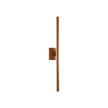 Vireo 36" Bidirectional Integrated LED Wall Light - Walnut - - Golden Lighting