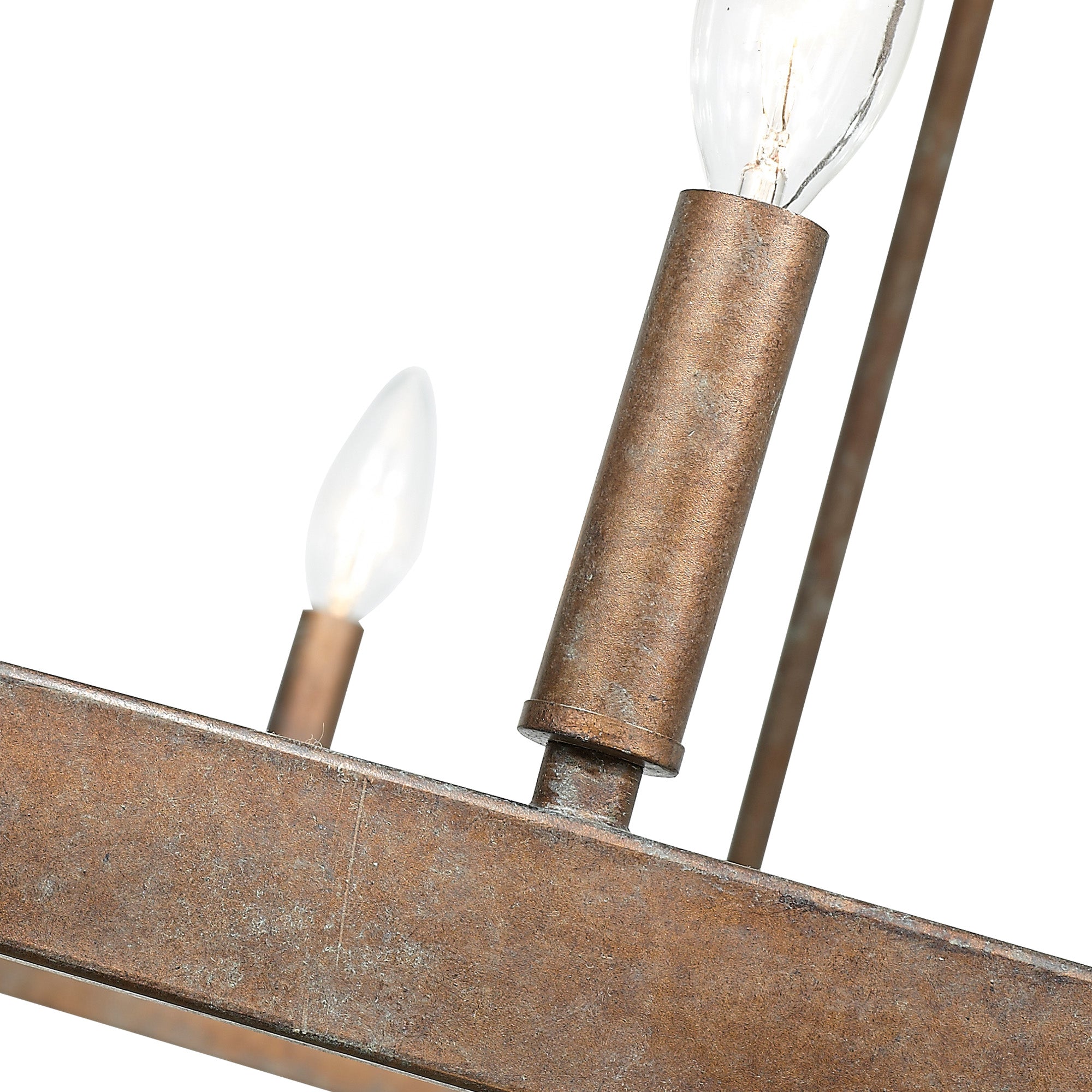 Carraway 9-light Chandelier in Copper Patina