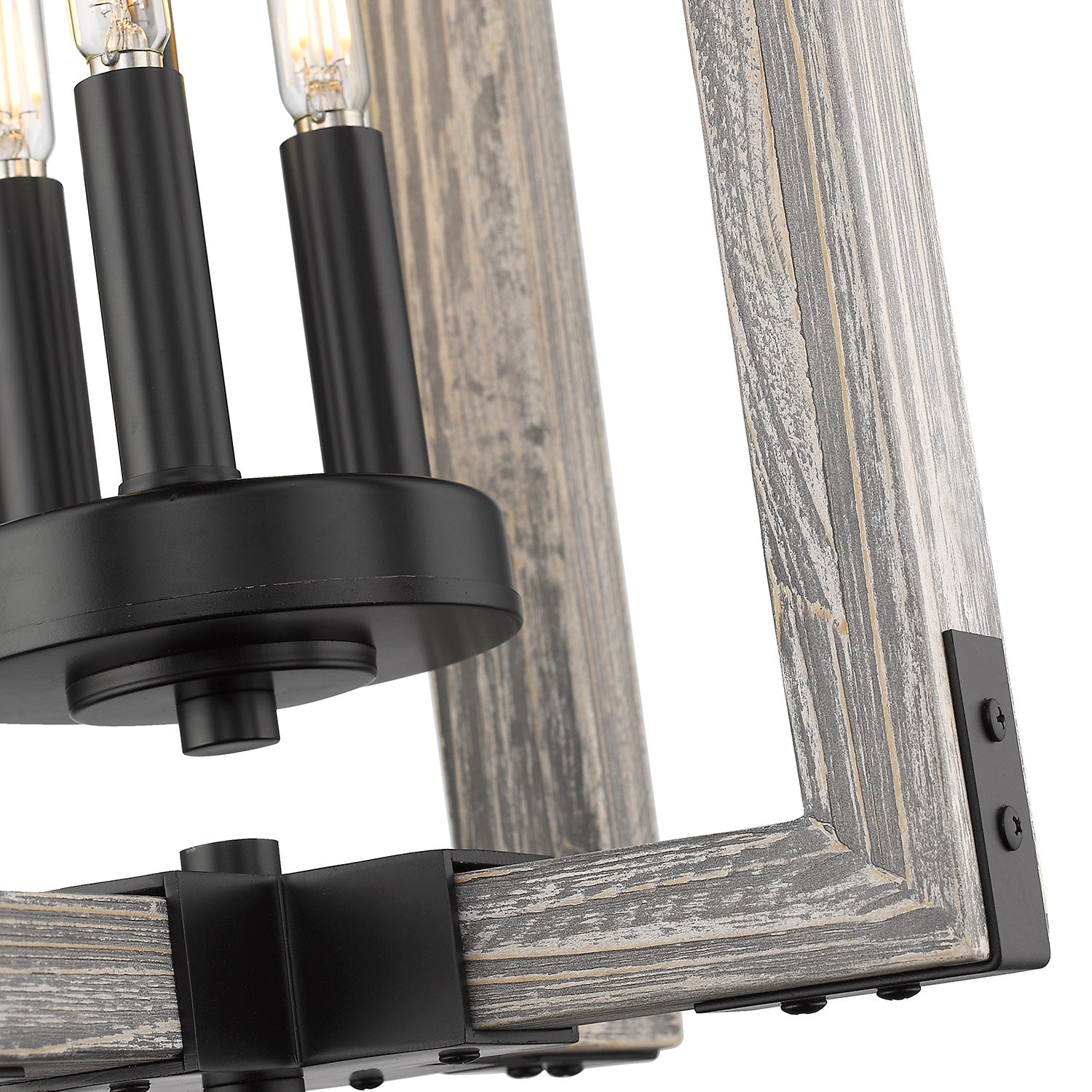 Lowell 3-light Pendant in Matte Black