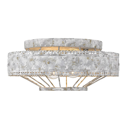 Ferris 2-light Flush Mount in Oyster