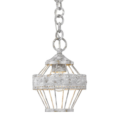 Ferris 1-light Pendant in Oyster - Golden Lighting