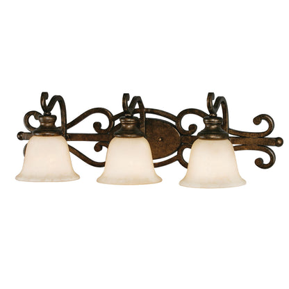 Heartwood 3-light Vanity in Burnt Sienna