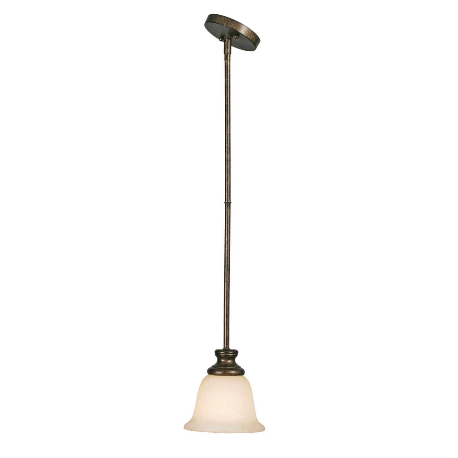 Heartwood 1-light Pendant in Burnt Sienna