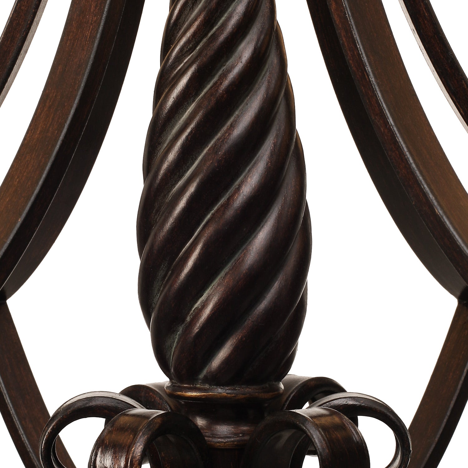 Torbellino 6-light Chandelier in Cordoban Bronze