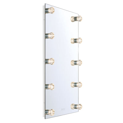 Starlight LED 24in Mirror with Glass Rose Diffusers