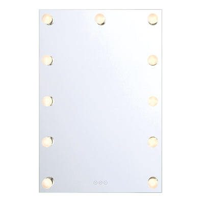 Starlight LED 24in Mirror with Cut Crystal Ball Diffusers