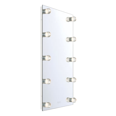 Starlight LED 24in Mirror with Cut Crystal Ball Diffusers