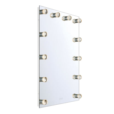 Starlight LED 30in Mirror with Clear Acrylic Globe Diffusers