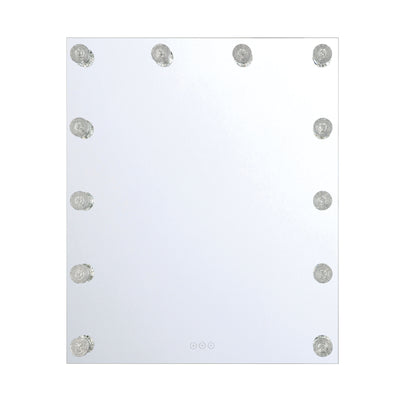 Starlight LED 30in Mirror with Glass Rose Diffusers