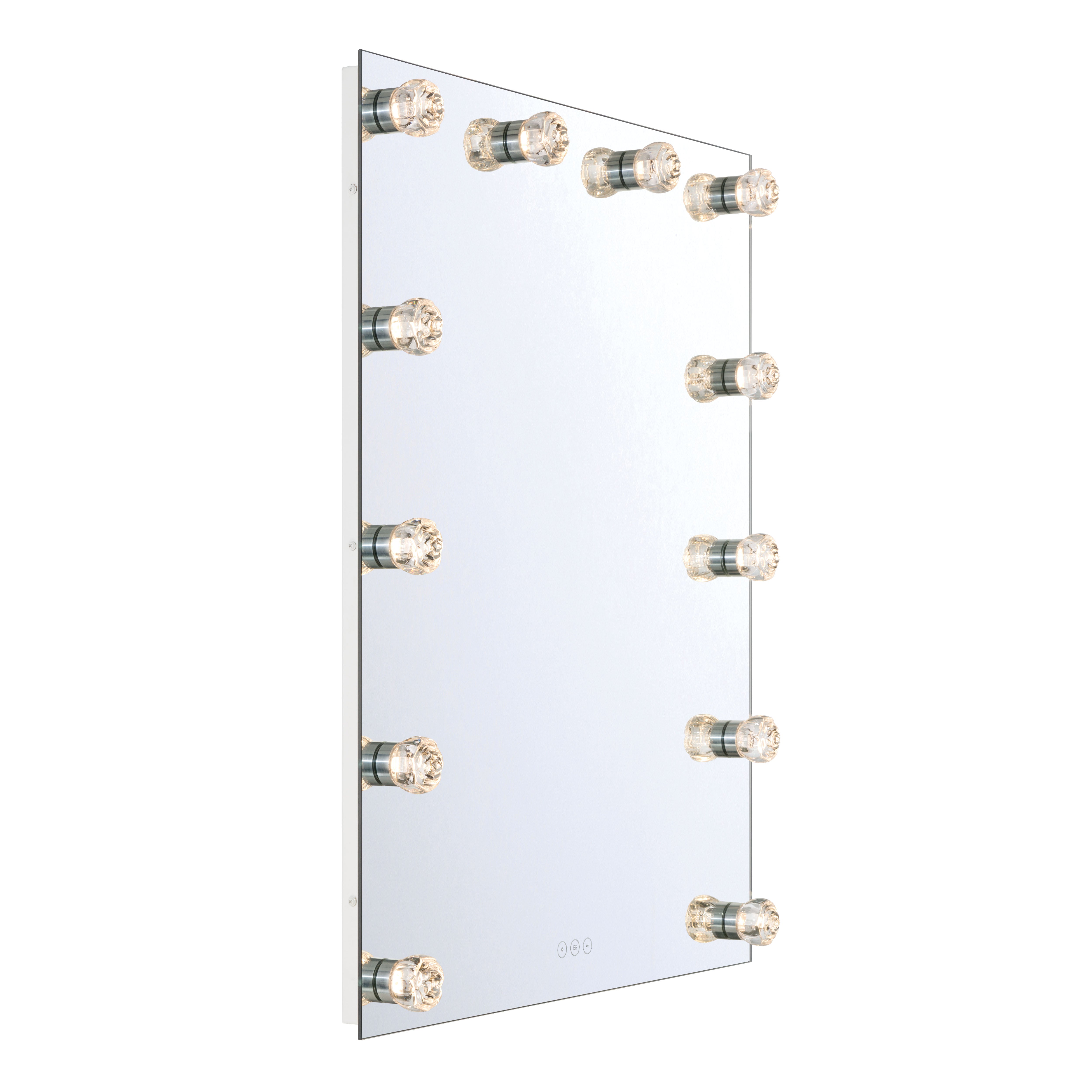 Starlight LED 30in Mirror with Glass Rose Diffusers
