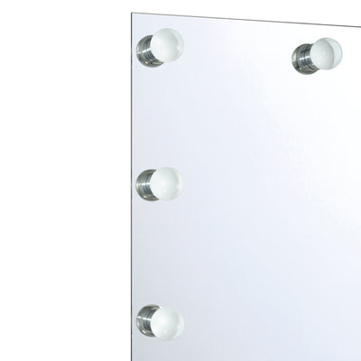 Starlight LED 30in Mirror with Cut Crystal Ball Diffusers